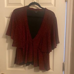 Guess large peplum top